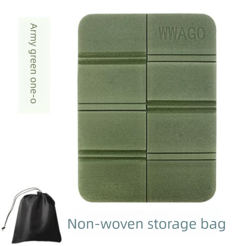 5 Pack army green Portable Folding Foam Seat Pads Waterproof Damp Proof Mats for Park Camping Beach Hiking V888-ELOSUNG43014