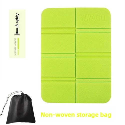 5 Pack Apple green Portable Folding Foam Seat Pads Waterproof Damp Proof Mats for Park Camping Beach Hiking V888-ELOSUNG43019