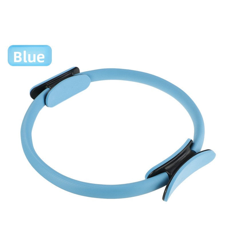 Blue Pilates Ring Exercise Tool - High-Elasticity Yoga Ring for Core Strength, Postpartum Recovery, Glute V888-ELOSUNG43116