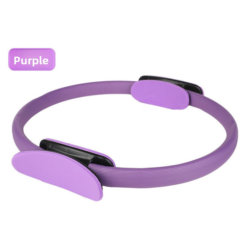 Purple Pilates Ring Exercise Tool - High-Elasticity Yoga Ring for Core Strength, Postpartum Recovery, Glute V888-ELOSUNG43117
