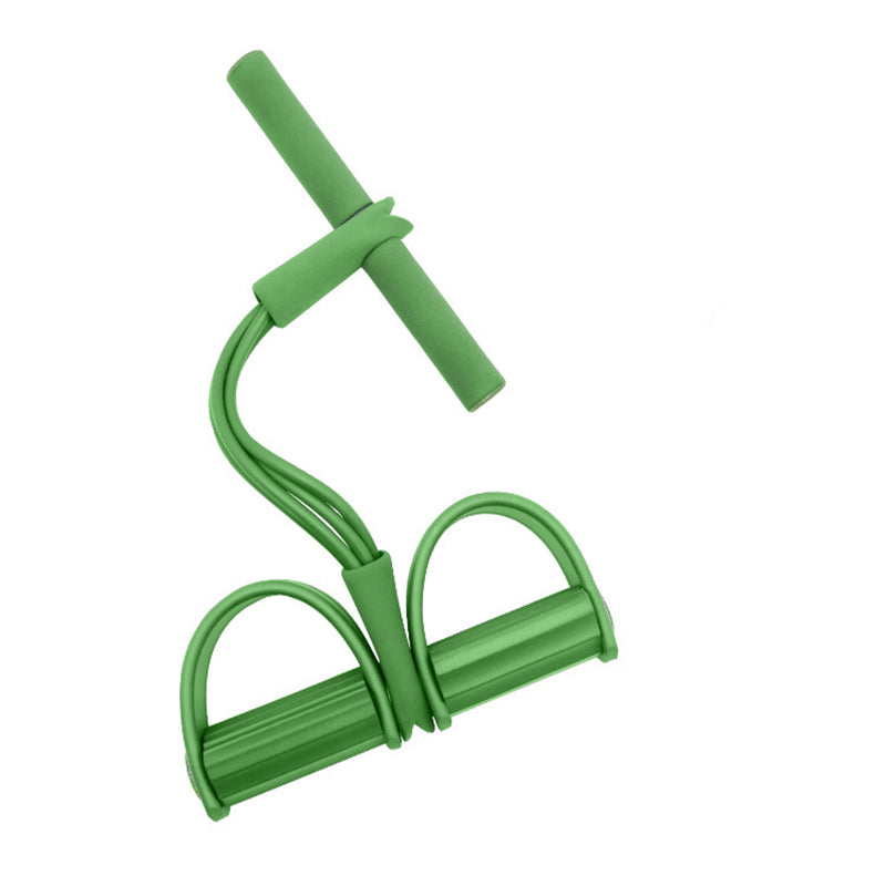 Green Home Multi-Function Foot Pedal Resistance Trainer - 4-Strand Elastic Pull Rope for Abdominal Exercise, V888-ELOSUNG43123