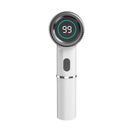 White Wireless Electric Cleaning Brush - Rechargeable, 3-Speed, IPX7 Waterproof with 5 Replaceable Brush V888-ELOSUNG43149