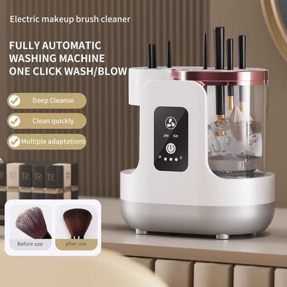 Automatic Electric Makeup Brush Cleaner with UV Sterilization & Fast Drying - Rechargeable, One-Touch V888-ELOSUNG43151