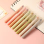 Morandi Color Solid Gel Highlighters 8 Pack No Bleed Dry Highlighter Pens for School Office Journaling and V888-ELOSUNG43180