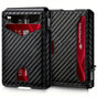 Carbon Fiber Slim Bifold Wallet for Men with RFID Blocking Pop-up Card Ejector and Magnetic Closure V888-ELOSUNG43181