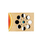 Lunar phase change 0.45 Educational Wooden Cognitive Matching Puzzle Toy for Kids Early Learning and Fine V888-ELOSUNG43233