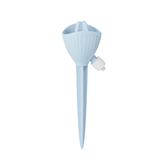 5-PCS Blue Automatic Plant Watering Spikes with Adjustable Flow Control Universal Fit 5 Pack for Indoor and V888-ELOSUNG43435