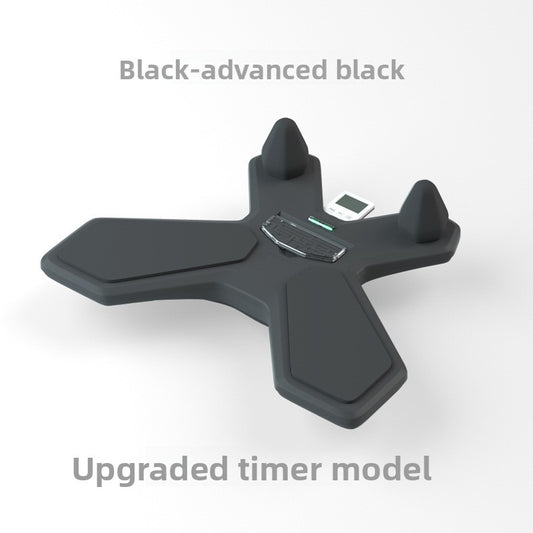 Black Multi-functional Balance Board with Timer for Core Training and Fitness Entertainment, Home Workout V888-ELOSUNG43452