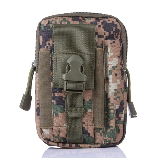 Jungle Digital Tactical Molle Waist Bag Waterproof Phone Pouch for 6 inch Smartphones Compact Large Capacity V888-ELOSUNG43556