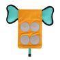 Interactive Dog Toy with Sound & Food Hiding Pockets - Foldable Plush Puzzle for Mental Stimulation, Slow V888-ELOSUNG43682