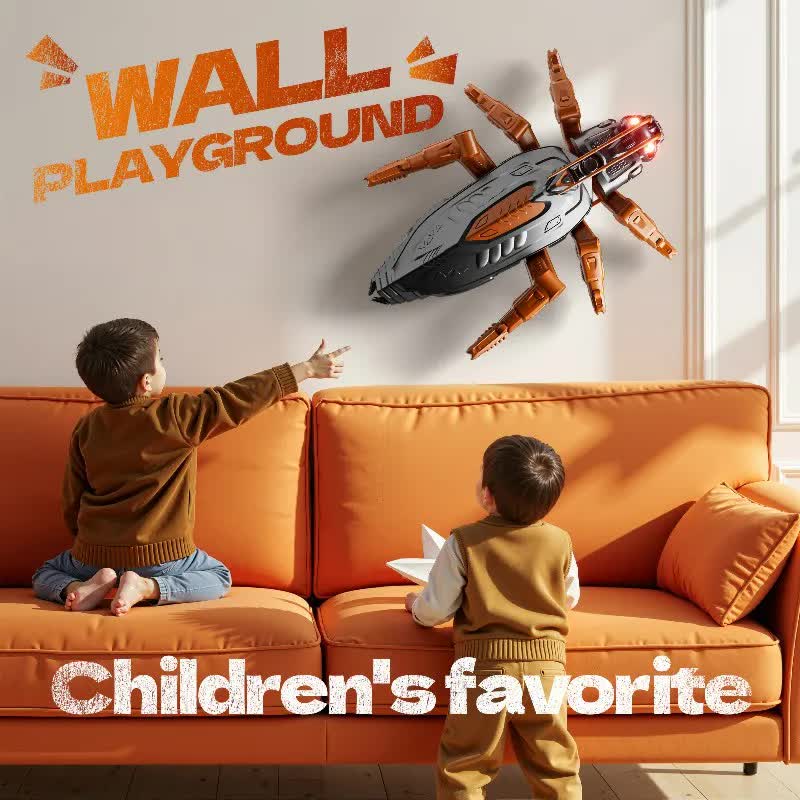 RC Wall Climbing Cockroach Toy Realistic Anti-Gravity Remote Control Bug 360 Stunt Rotation Rechargeable V888-ELOSUNG44002