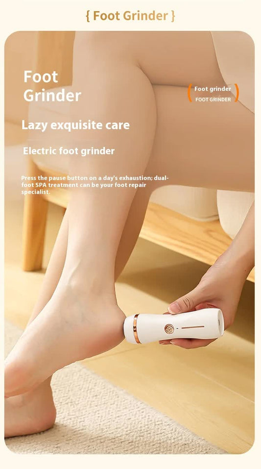 Electric Foot Callus Remover Rechargeable Pedicure Tool with 3 Grinding Heads Portable Dead Skin Exfoliator V888-ELOSUNG44020