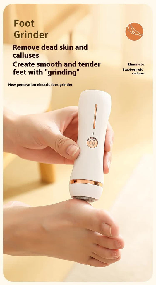 Electric Foot Callus Remover Rechargeable Pedicure Tool with 3 Grinding Heads Portable Dead Skin Exfoliator V888-ELOSUNG44020