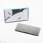 Car Visor Vanity Mirror with LED Lights Rechargeable Ultra-Thin Sun Visor Makeup Mirror 3 Light Modes Touch V888-ELOSUNG44150