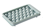 2 PCS Round Ice Cube Trays with Lids 33 Cavity Sphere Ice Ball Maker Mould Stackable Hard Plastic Easy V888-ELOSUNG44183
