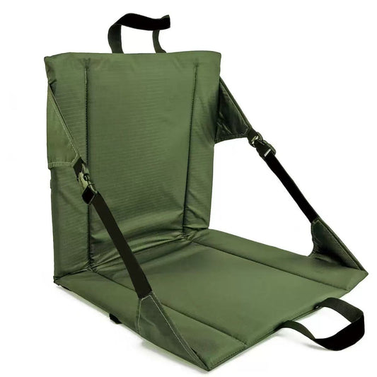 Portable Folding Stadium Seat Cushion with Back Support Lightweight Outdoor Chair for Camping Concerts Hiking V888-ELOSUNG44203