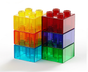 30pcs Large Building Blocks Transparent 2x2 Bricks Compatible Base Parts Educational Construction Toy for V888-ELOSUNG44240