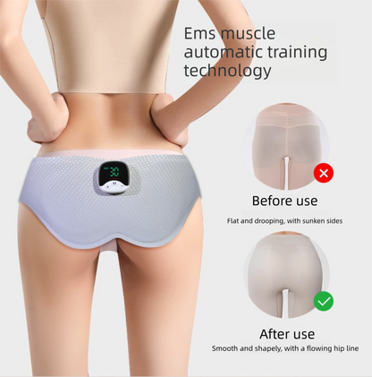 Electric Hip Trainer EMS Muscle Stimulator Buttock Lifting Belt with Remote Control 10 Modes 30 Intensity V888-ELOSUNG44253