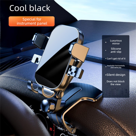 Universal Dashboard Car Phone Holder 360 degrees Rotating Clip Mount HUD Design Anti-Slip Cradle for 4-7.2 V888-ELOSUNG44254