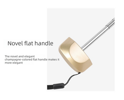 Compact Mini Pocket Umbrella UPF50+ Sun Protection Lightweight Travel Parasol - Windproof 5-Fold Rain Shade V888-ELOSUNG44492