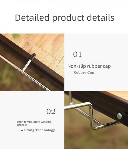 2 PCS Portable Folding Trash Bag Holder Stand Stainless Steel Garbage Bag Rack for Camping Picnic Kitchen and V888-ELOSUNG44532