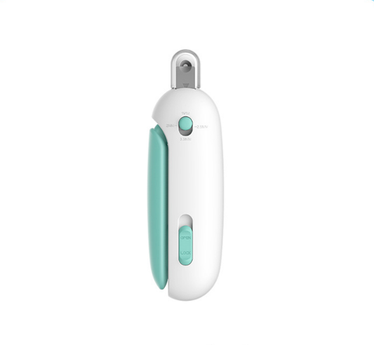 Adjustable Cat Nail Clippers Safety Round Hole Trimmer 1mm-3.5mm Anti-Splash Grooming Tool with File for V888-ELOSUNG44567