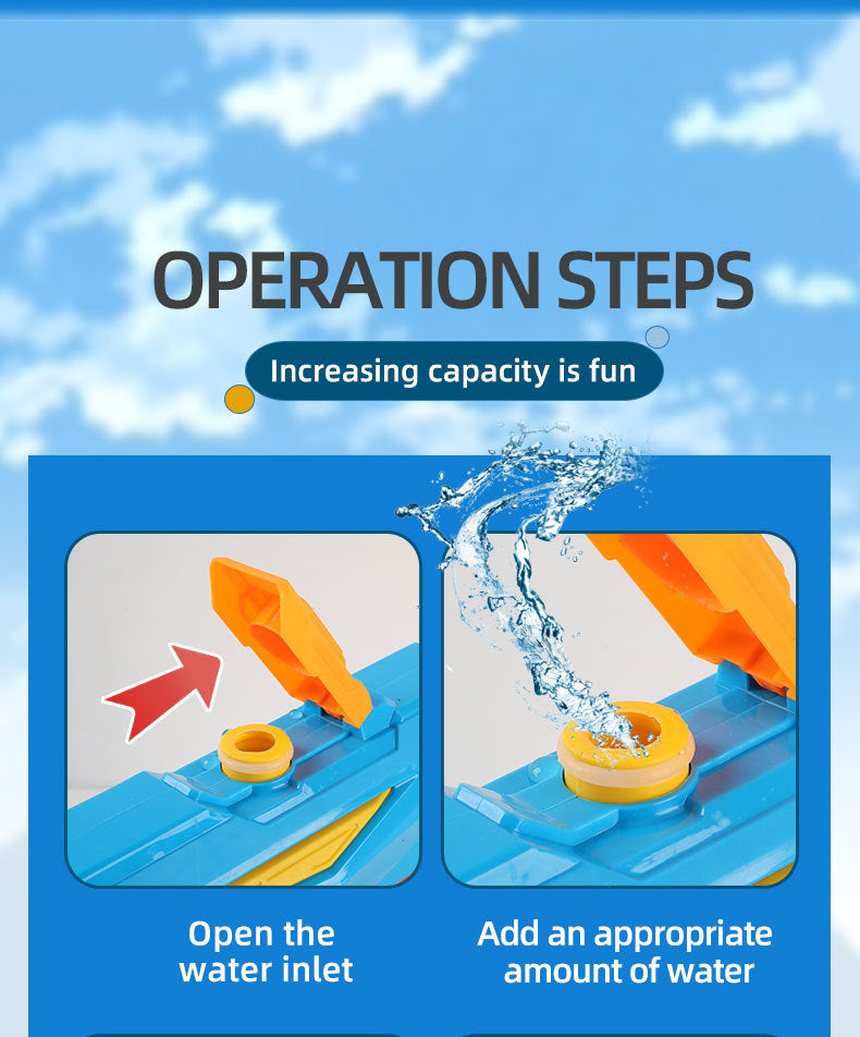 Electric Water Gun Automatic Continuous Fire Squirt Toy 8m Range Rechargeable Battery Outdoor Pool Beach Fun V888-ELOSUNG44614