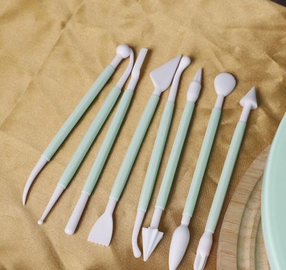 207 Pieces Cake Decorating Kit with Nordic Green Revolving Turntable Icing Tips and Spatulas Complete Baking V888-ELOSUNG44624