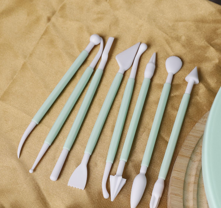 207 Pieces Cake Decorating Kit with Nordic Blue Revolving Turntable Icing Tips and Spatulas Complete Baking V888-ELOSUNG44625