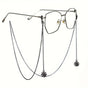 Black Spider Web Eyewear Chain 70cm Anti-Slip Glasses Strap Gothic Web Pendant Sunglasses Holder for Women V888-ELOSUNG44630