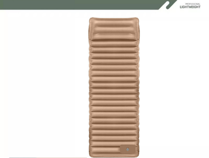 Outdoor Camping Self-Inflatable Air Mattress Portable Foot Press Beach Picnic Mat Foldable TPU Sleeping Pad V888-ELOSUNG44632