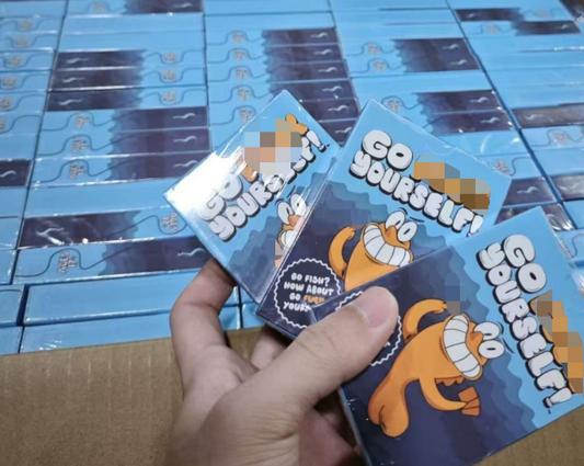 "Go FISH Yourself "Card Game - Hilarious Adult Party Prank & Gag Gift for Game Nights V888-ELOSUNG44703