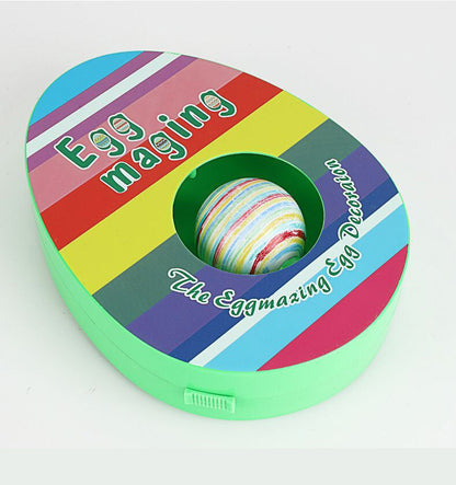 Easter Egg Decorating Kit Electric DIY Egg Painting Machine with 8 Colourful Markers and 3 Toy Eggs Rainbow V888-ELOSUNG44759