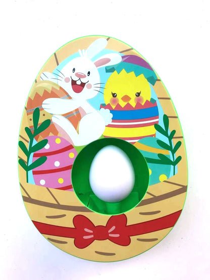 Easter Bunny and Chick Egg Decorating Kit Electric DIY Painting Machine with 8 Markers and 3 Toy Eggs Set V888-ELOSUNG44760