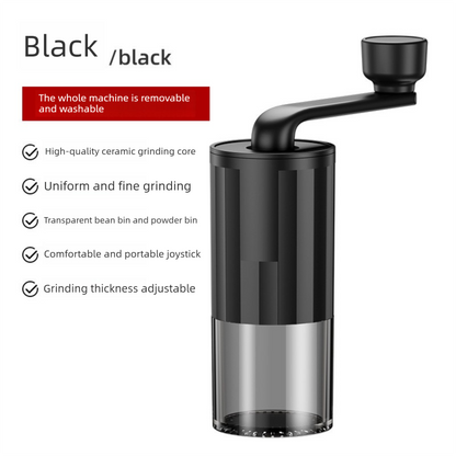 MDJ-22 Manual Hand-Crank Coffee Grinder Precision Burr Mill with Adjustable Settings - New Value Edition V888-ELOSUNG44820