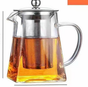 950ml Heat Resistant Glass Teapot with 304 Stainless Steel Infuser Thickened Square Base Loose Leaf Tea Maker V888-ELOSUNG44869