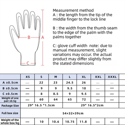 2-Pair Grey Level 5 Cut Resistant Work Glove - Anti-Abrasion & Anti-Puncture Protective Gloves (S Size) V888-ELOSUNG45066