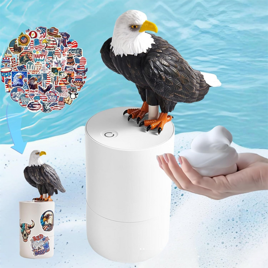 Realistic Eagle Smart Motion Sensor Foam Pump - Touchless Hand Washer with Anti-Glare Technology for Outdoor V888-ELOSUNG45096