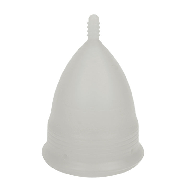 2PCS Reusable Medical Grade Silicone Menstrual Cup(L Size) & 2PCS Matching Sterilizer Box - Microwave Safe V888-ELOSUNG45155
