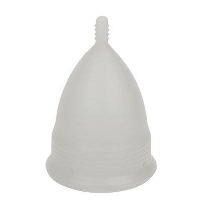 2PCS Reusable Medical Grade Silicone Menstrual Cup(L Size) & 2PCS Matching Sterilizer Box - Microwave Safe V888-ELOSUNG45155