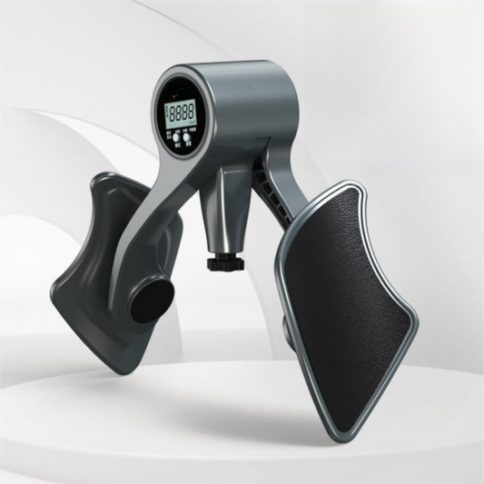2-in-1 Black Smart LCD Counting Kegel Trainer for Glute Lifting & Leg Toning - Adjustable Resistance & 360 V888-ELOSUNG45188