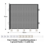 78X150CM Black Retractable Mesh Safety Gate for Pets & Babies - Scratch-Resistant Indoor/Outdoor Security V888-ELOSUNG45233