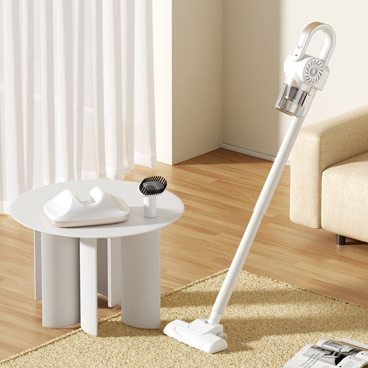 White 3-Head Cordless Handheld UV Mite Remover Set with Floor & Mite Head - 11KPA Powerful Suction & 8000 V888-ELOSUNG45258