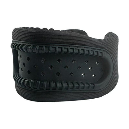 Black Adjustable Silicone Neck Brace with High-Elastic Memory Foam & V-Shape - Prevent Forward Head Tilt and V888-ELOSUNG45270