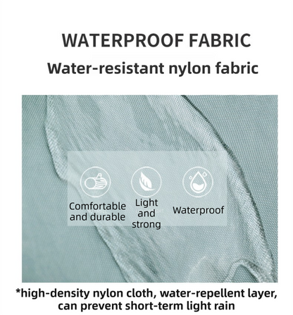 Grey Versatile Nylon Multi-Pocket Crossbody Bag - Lightweight Casual Travel Purse, Waterproof Horizontal V888-ELOSUNG45329