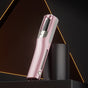 Pink Cordless Automatic Split End Hair Trimmer - High-Speed Double-Sided Blade, Visible Trimming Window & V888-ELOSUNG45361