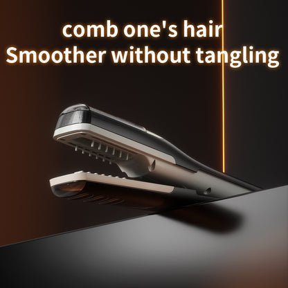 Pink Cordless Automatic Split End Hair Trimmer - High-Speed Double-Sided Blade, Visible Trimming Window & V888-ELOSUNG45361