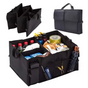 Heavy-Duty Foldable Car Trunk Organizer with Handles - Large Capacity Cargo Storage Box for Groceries & Gear V888-ELOSUNG45369