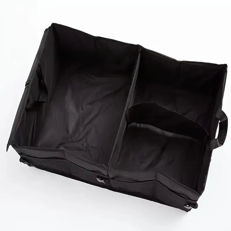 Heavy-Duty Foldable Car Trunk Organizer with Handles - Large Capacity Cargo Storage Box for Groceries & Gear V888-ELOSUNG45369