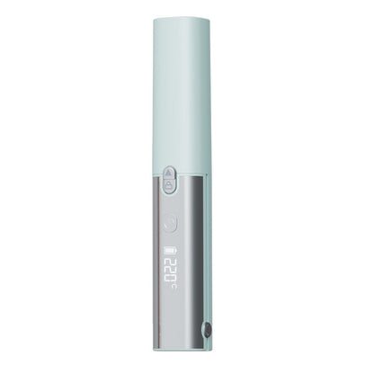 Green 2-in-1 Wireless Hair Styler with 4 Temperature Settings, Dual Anti-Scalding & Cap - 3D Ceramic Heating V888-ELOSUNG45373